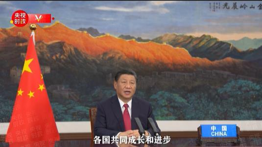 独家视频丨习近平：世界完全容得下各国共同成长和进步