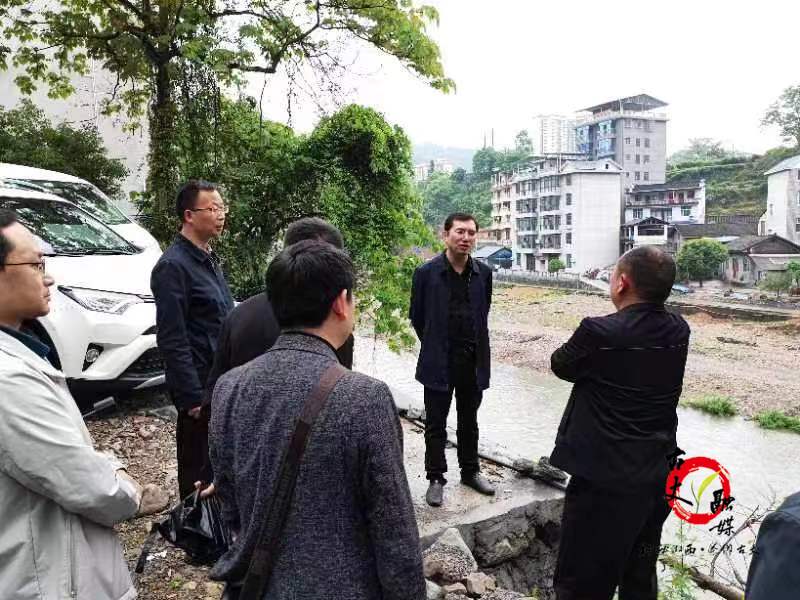 陈瑞带队到古阳镇督导检查建筑领域安全隐患专项排查整治工作
