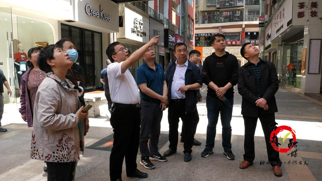 邓晓东带队到古阳镇督导检查房屋建筑安全隐患大排查大整治工作