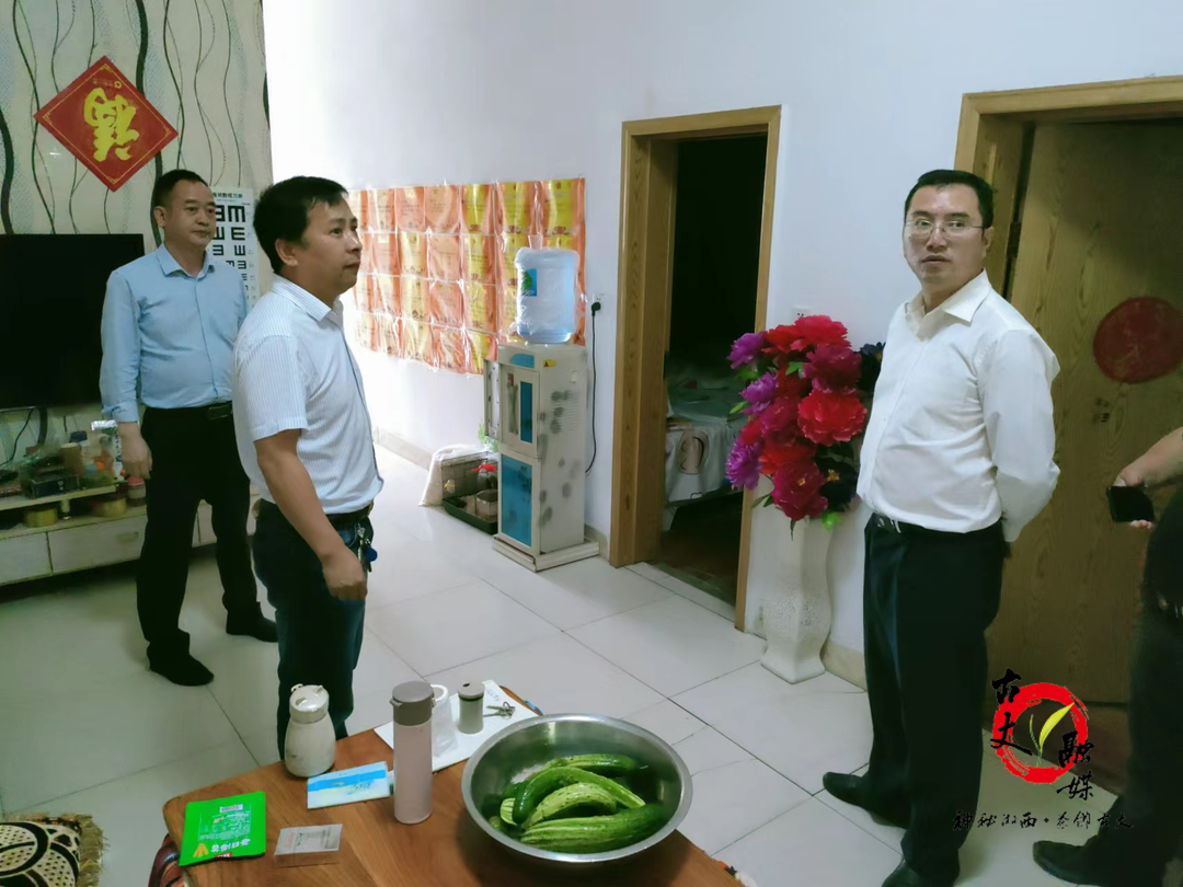陈瑞调研古阳镇红星社区居民自建房安全专项整治工作