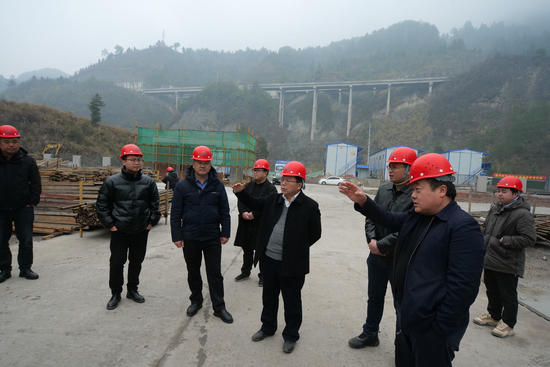 湘西古丈：邓晓东调研部分重点项目建设进展情况