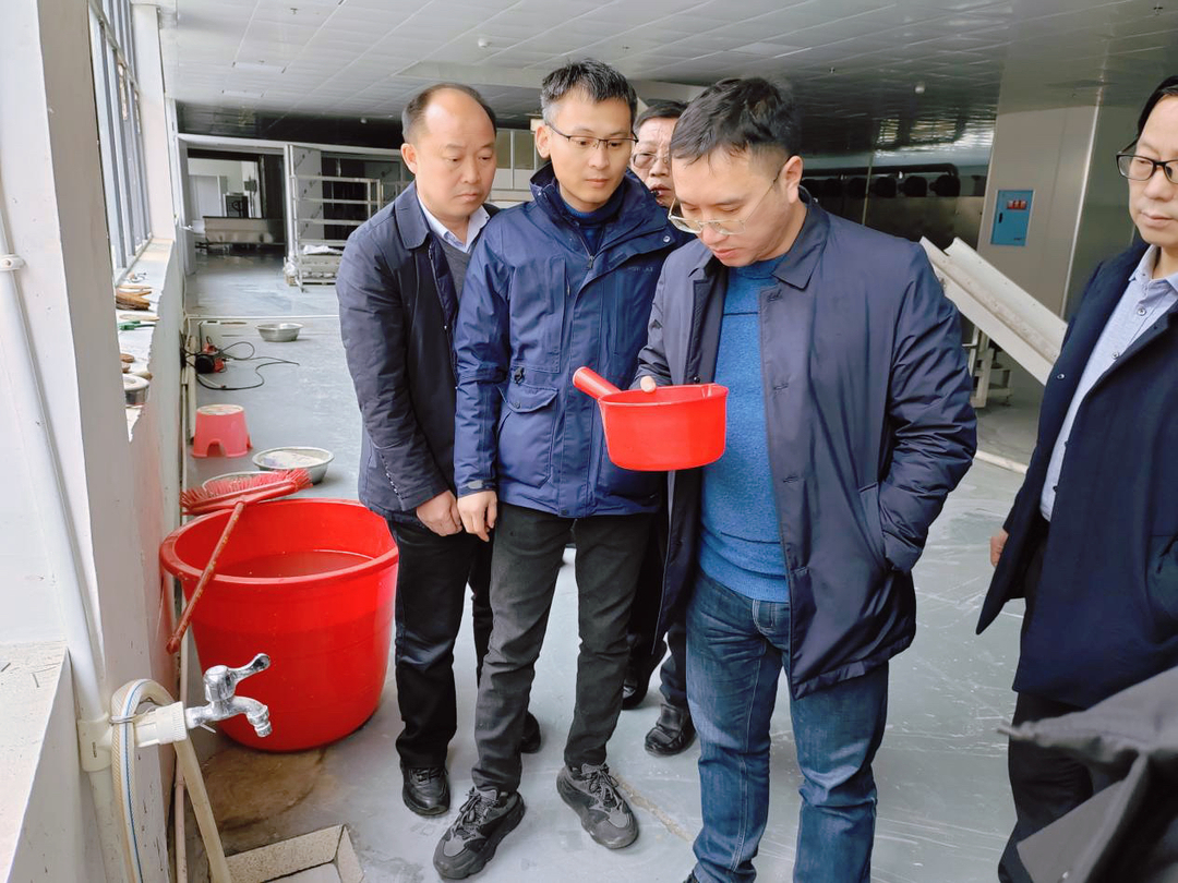 聚思净水助企营 优化环境暖人心——陈瑞到通泰全农业科技有限公司调研