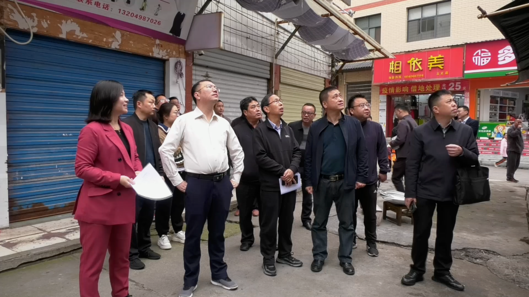湘西古丈：陈瑞带队实地调研城市管理工作