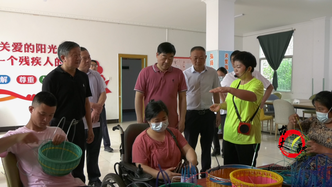 肖红林一行来古丈调研困难重度残疾人照护工作