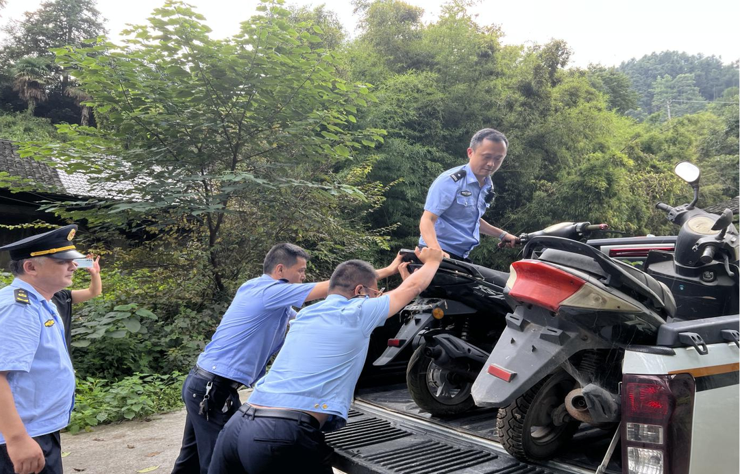 湘西古丈：多部门联合“亮剑”整治三无车辆