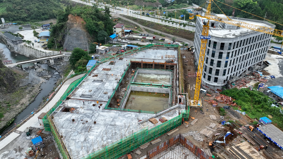 湘西古丈：预计明年可投入使用！全民健身体育中心建设项目加快推进