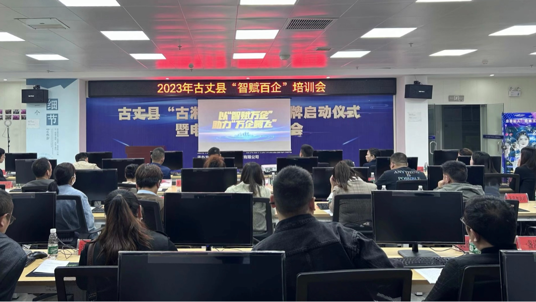 湘西古丈：开展2023年“智赋百企”培训会