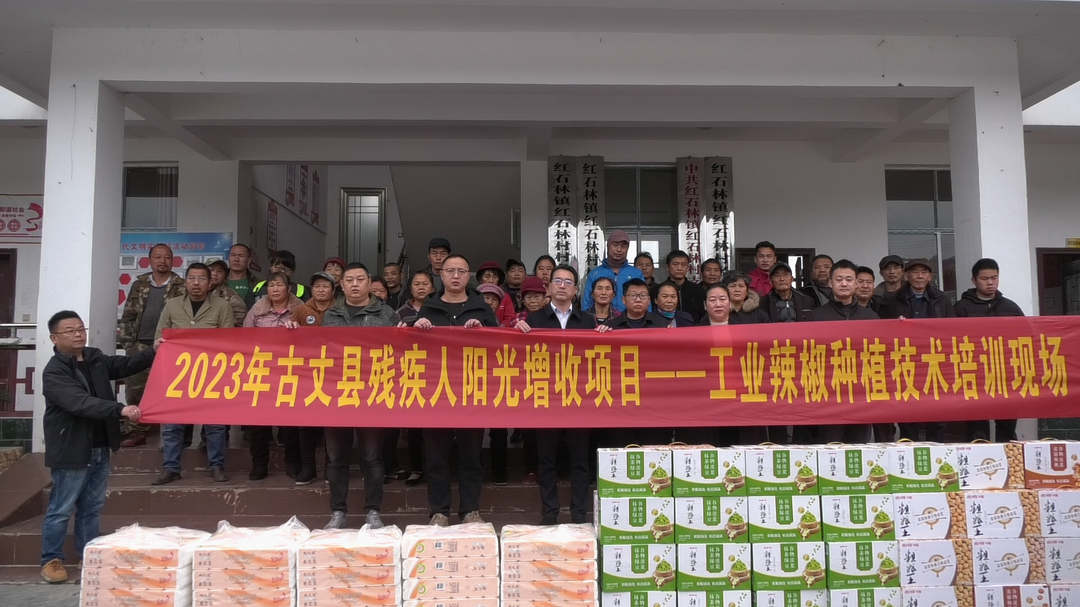 湘西古丈：进行实用技术培训，推动残疾人事业健康发展