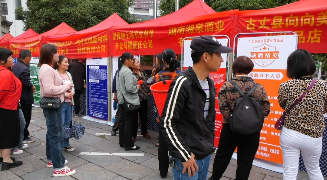 古丈县举办民营企业现场招聘会