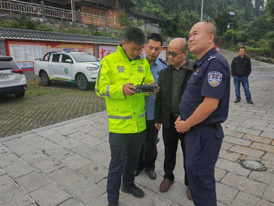 警航賦能助力 古丈公安全力守護綠水青山