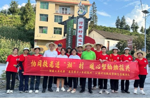 芙蓉学子助力河南村  青春力量共绘乡村振兴画卷