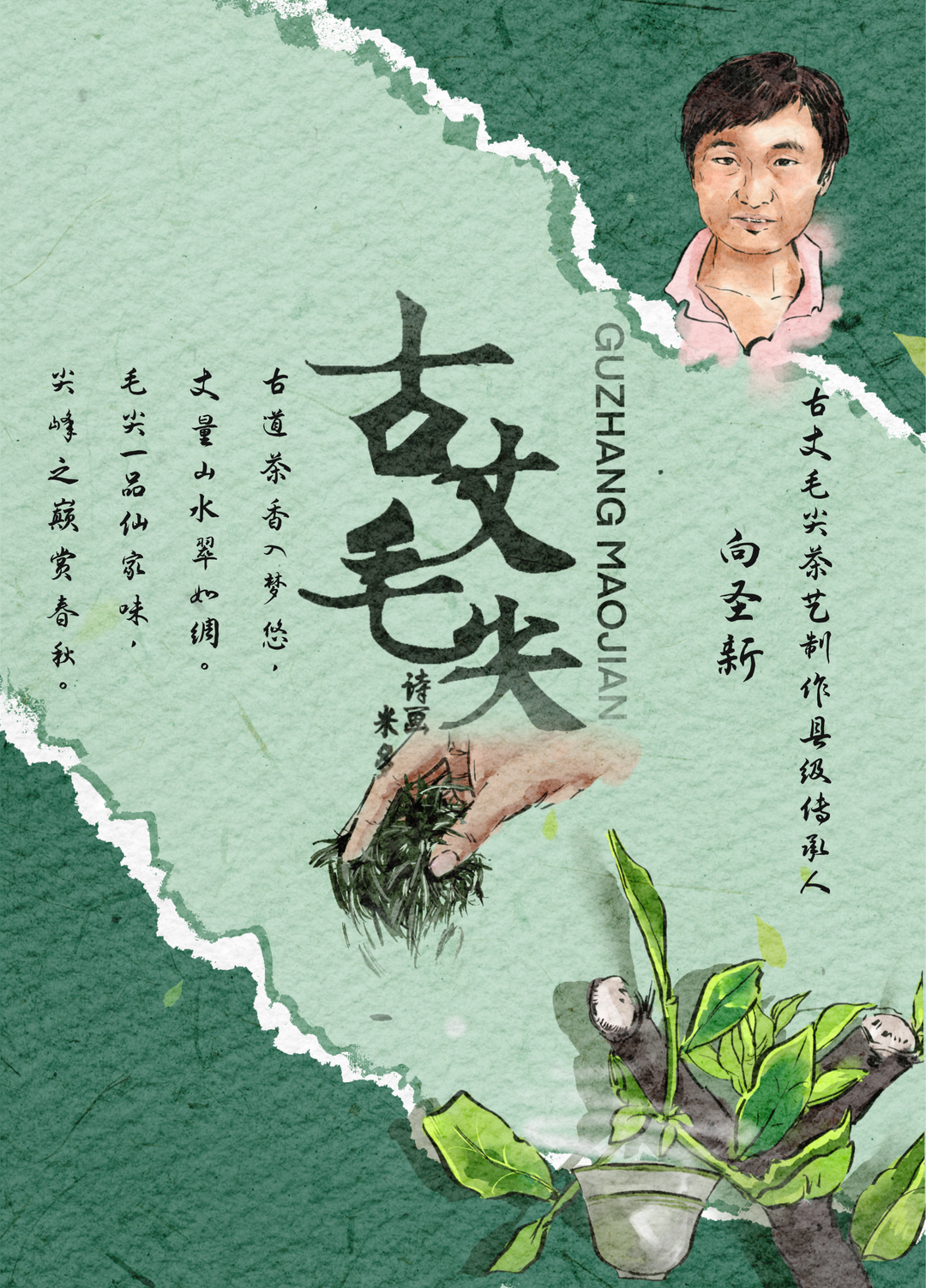 【诗画里的米多】古丈毛尖