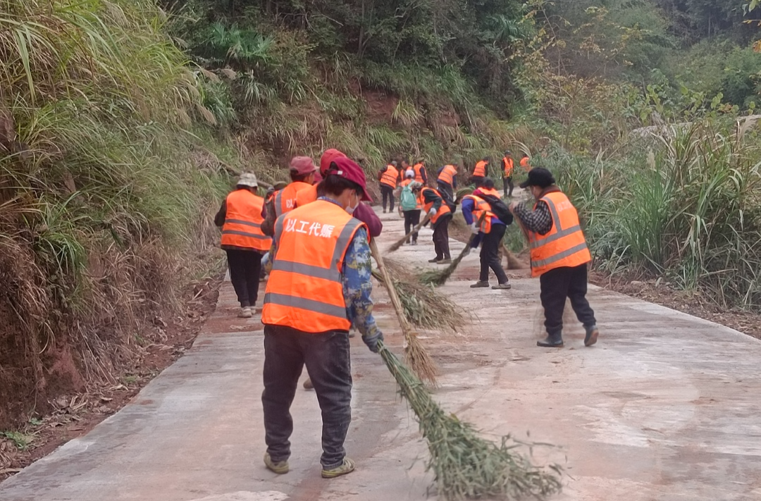 湘西古丈坪坝镇窝瓢村：以工代赈暖民心 铺就乡村振兴路