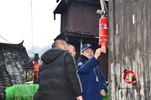 湘西古丈县消防救援大队开展“3.15消防产品专项检查行动”