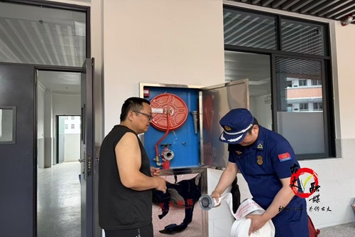 全力护航“平安高考”  湘西古丈县消防救援大队开展高考前消防安全专项检查