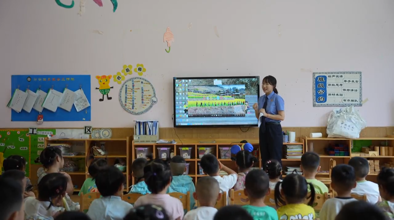 古丈县检察院：暑期托管班开班 暖心守护干警子女
