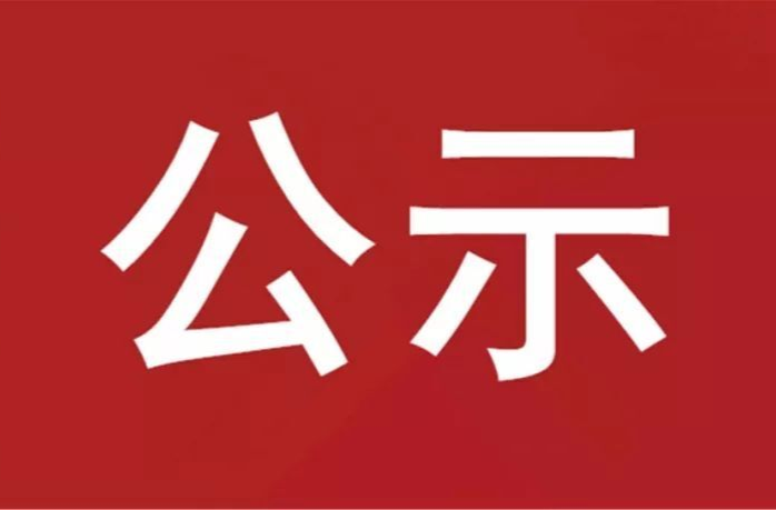 干部任前公示公告