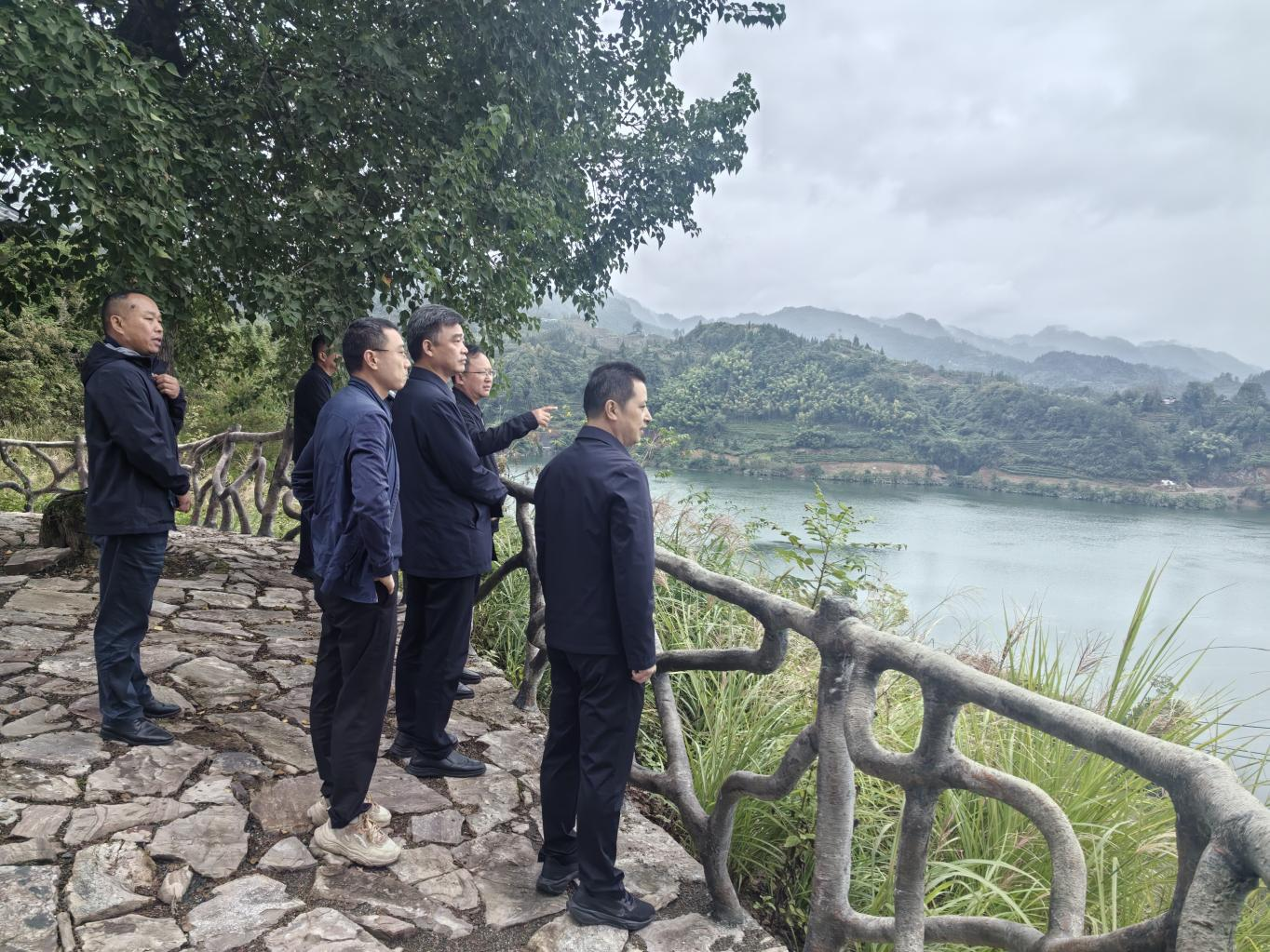 北京中民康健养老服务有限公司来我县考察康养产业