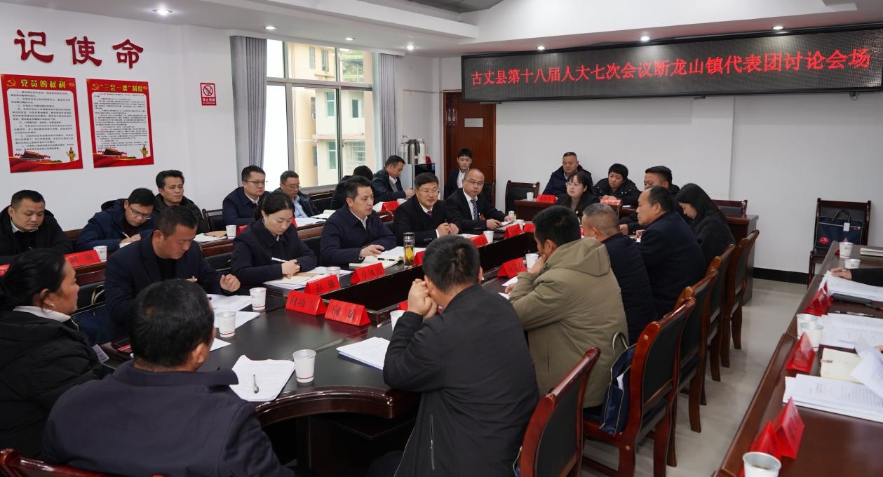 【聚焦两会】滕朝辉参加断龙山镇人大代表团分组讨论