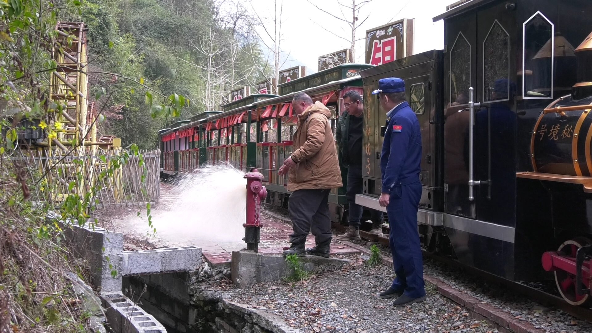 古丈消防深入村寨筑牢岁末安全防线
