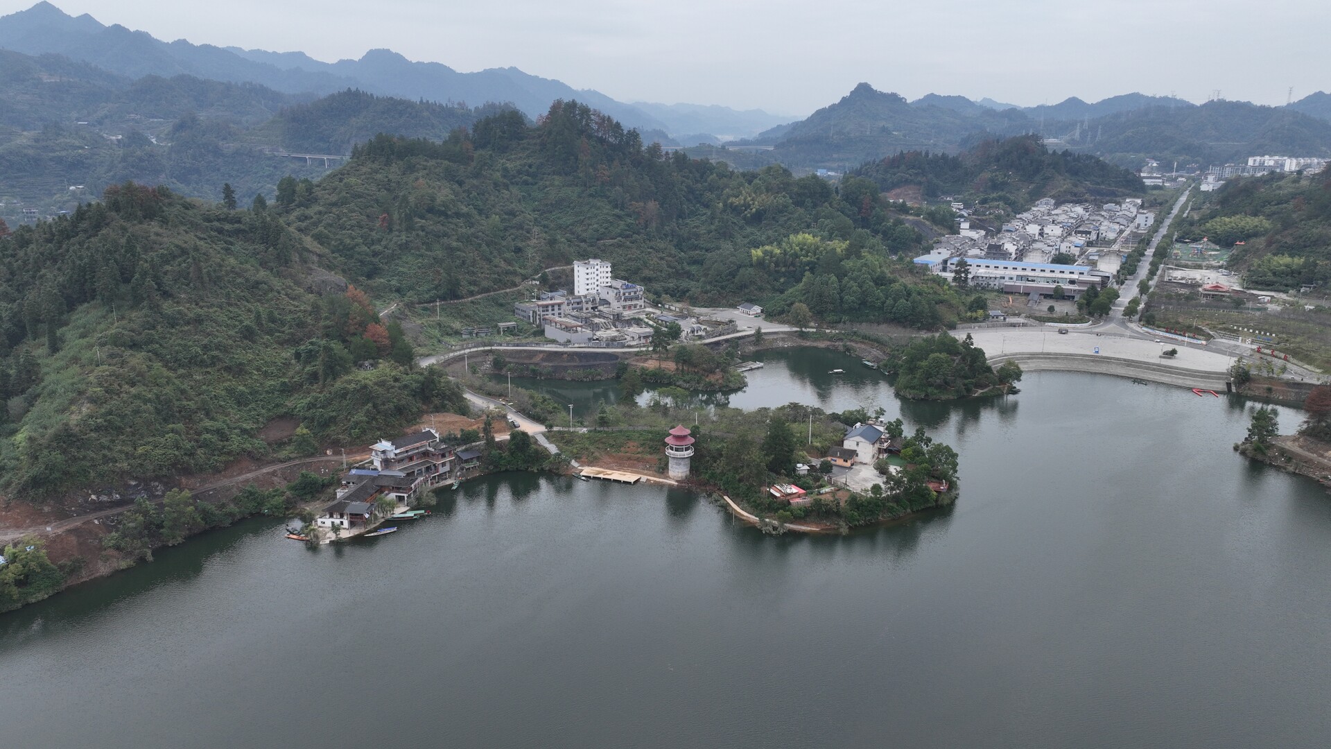 栖凤湖农旅融合示范项目进入收官阶段 三月底即可投入使用