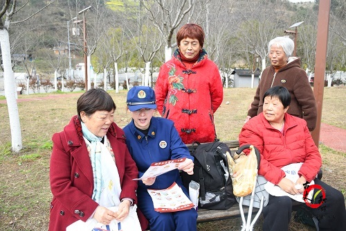 消防宣传暖夕阳  安全守护伴晚年