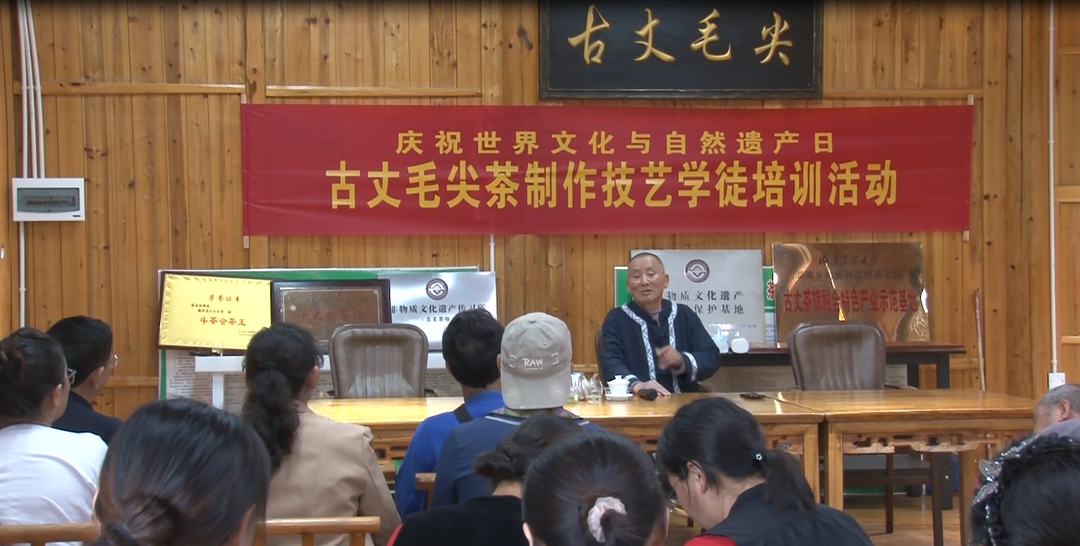 指尖传匠心 茶香续文脉——古丈毛尖茶制作技艺学徒培训活动圆满举办