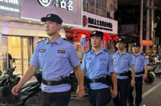 古阳派出所“双线警务”双线并进 持续守护城乡平安
