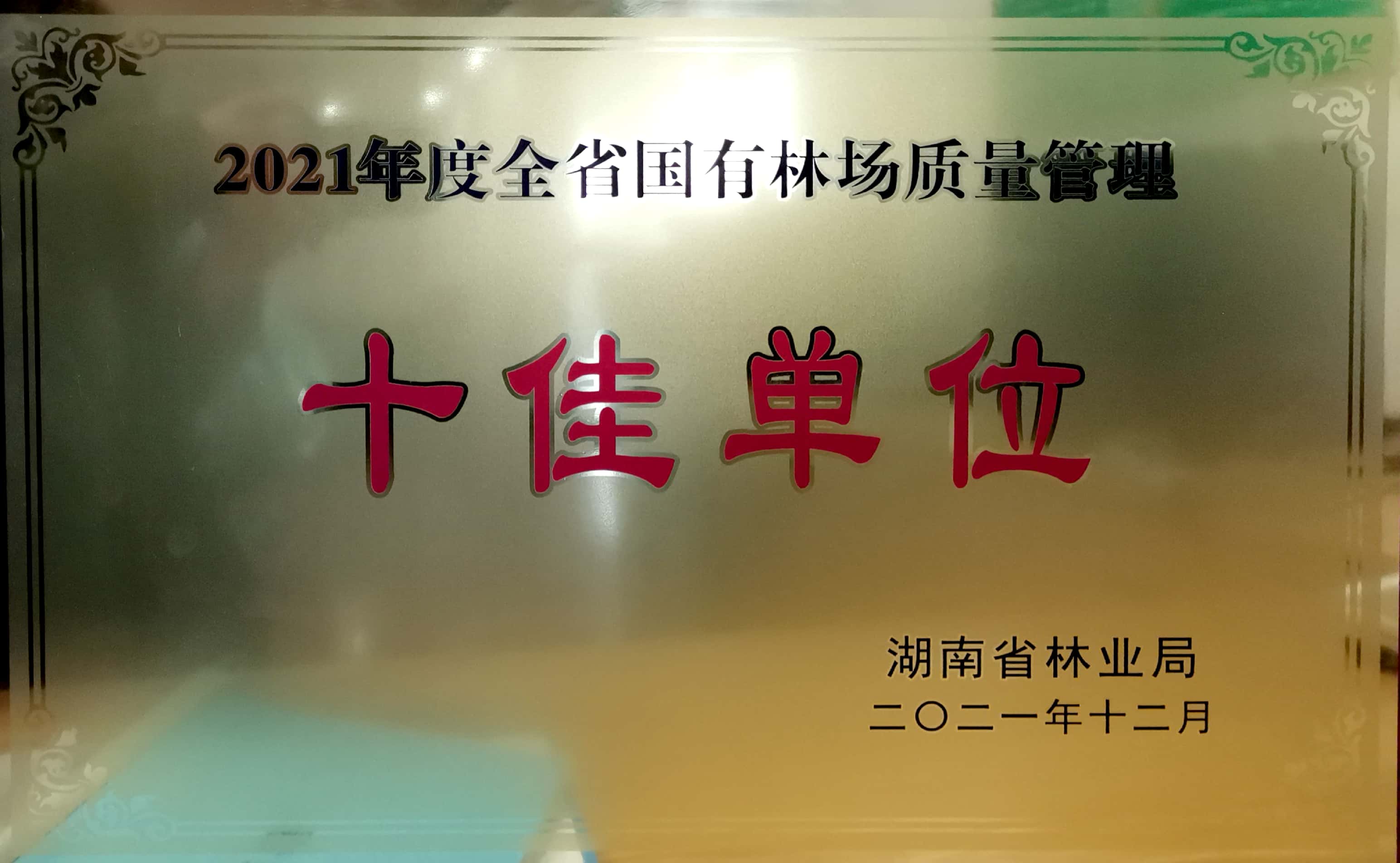 喜讯！古丈县高望界国有林场被评为2021年度全省十佳国有林场