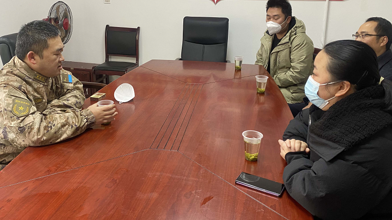 陈雷一行到默戎镇调研指导2023年春季征兵工作