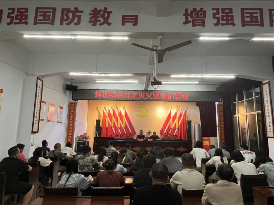 坪坝镇：森林防火，防范于未“燃”