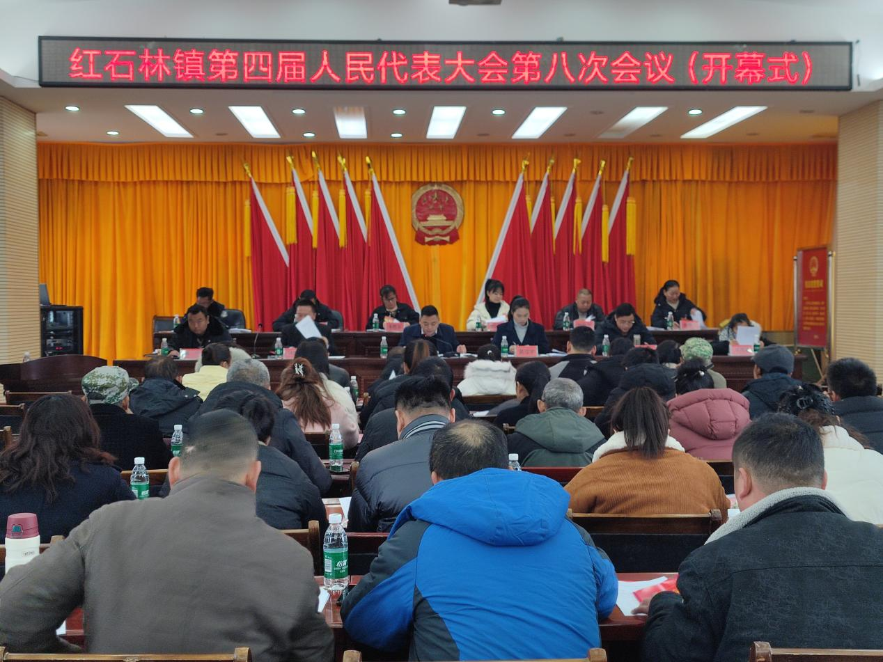 古丈县红石林镇第四届人民代表大会第八次会议顺利召开