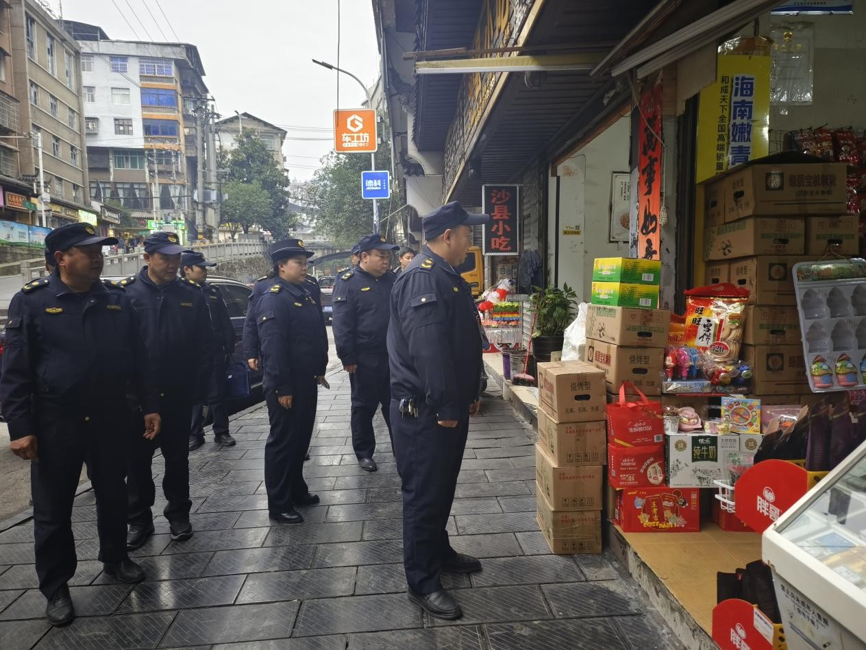 古丈县开展集中整治行动，改善市容市貌