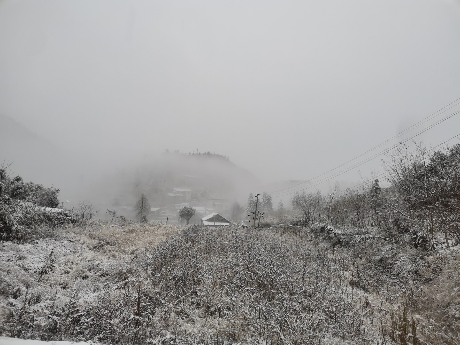 断龙山镇：做足“升温”措施，高效应对低温雨雪天气
