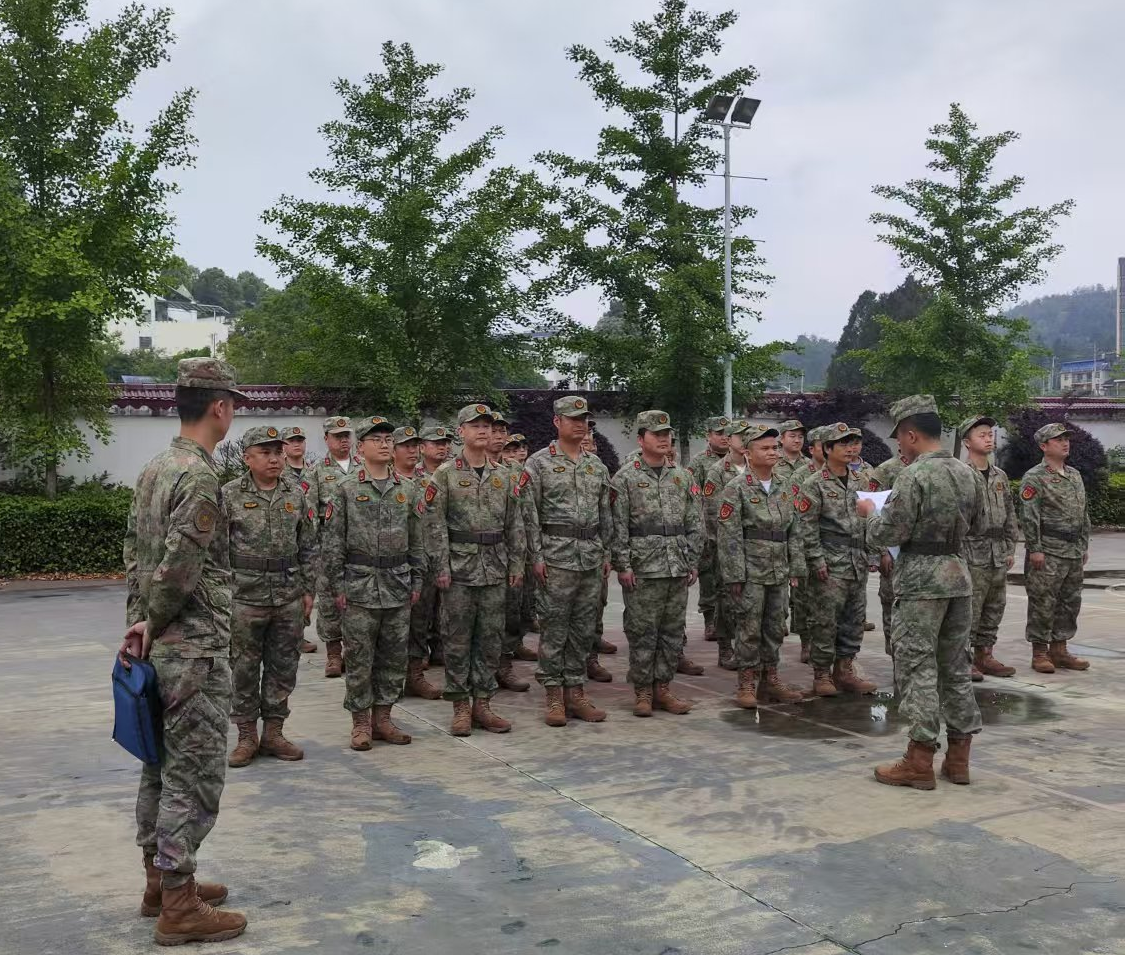 红石林镇：扎实推进民兵整组，提升基层国防力量