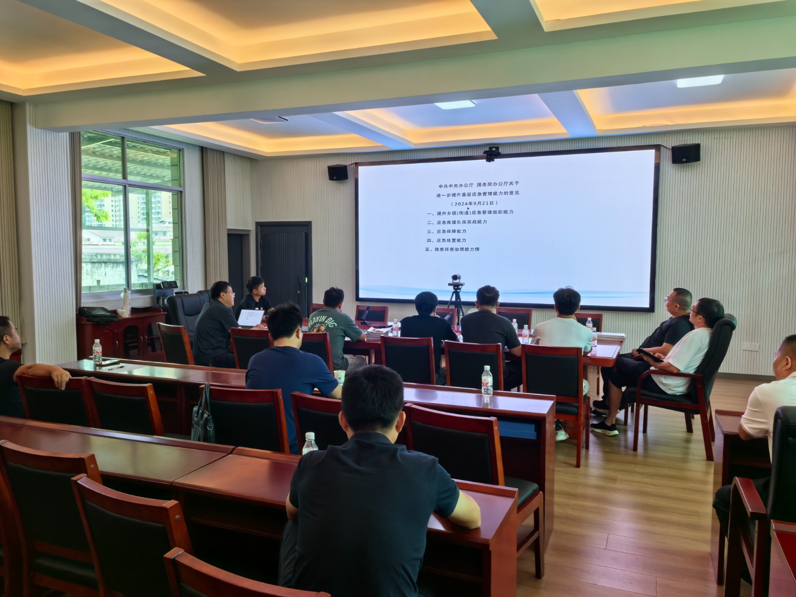 湘西州应急管理局赴古丈县指导乡镇应急能力提升项目建设工作