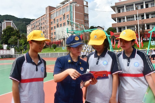 古丈县消防救援大队：消防宣传进校园