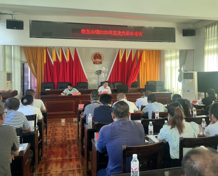 断龙山镇举办2025年党员集中教育培训班