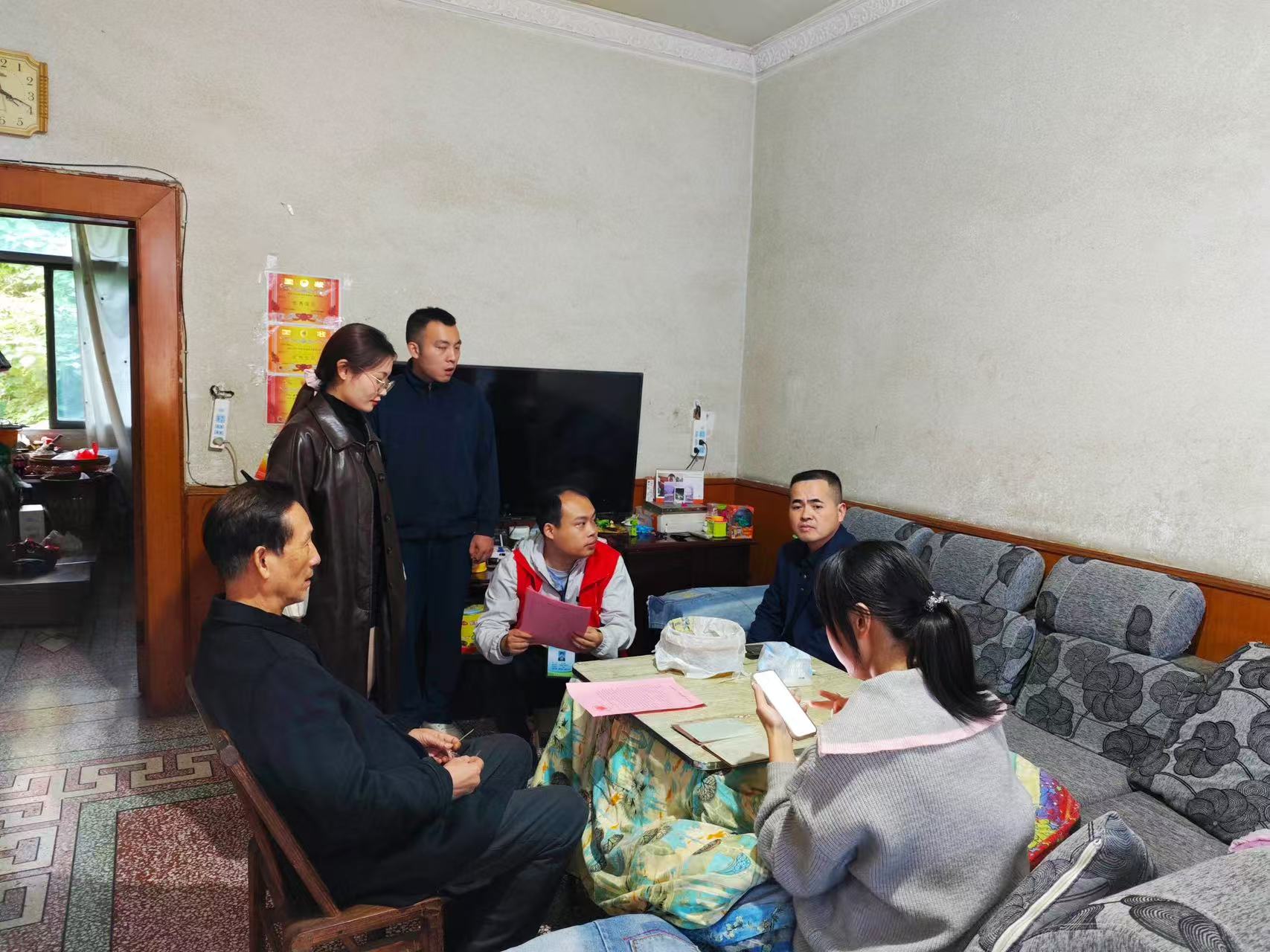 “账”载民生，暖入万家——古丈县发改局（国动办 统计局）开展入户走访活动