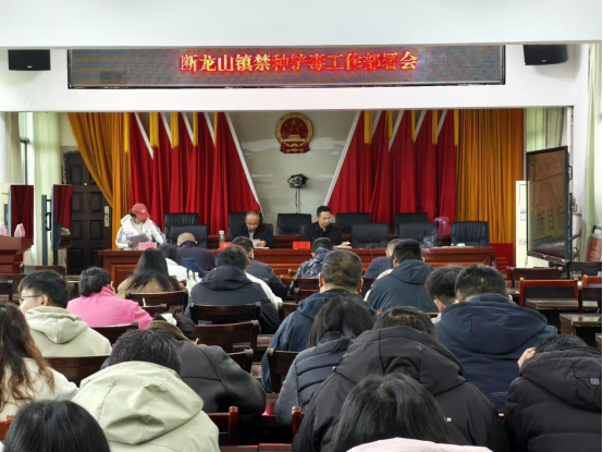 断龙山镇积极开展禁种铲毒专项行动 筑牢春季禁毒防线