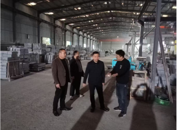 【优化营商环境】古丈县自然资源局深入连旺石业有限公司 走访调研送政策 精准服务助发展