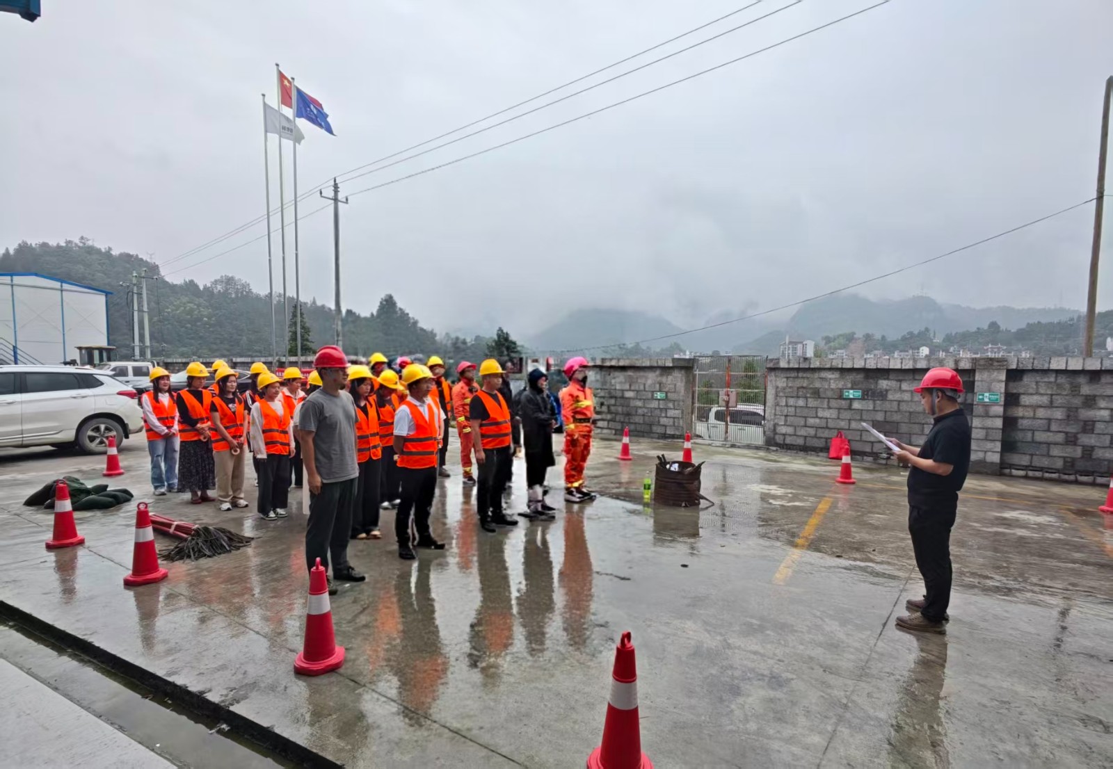 古丈茶投：以练备战防风险 筑牢安全防护线
