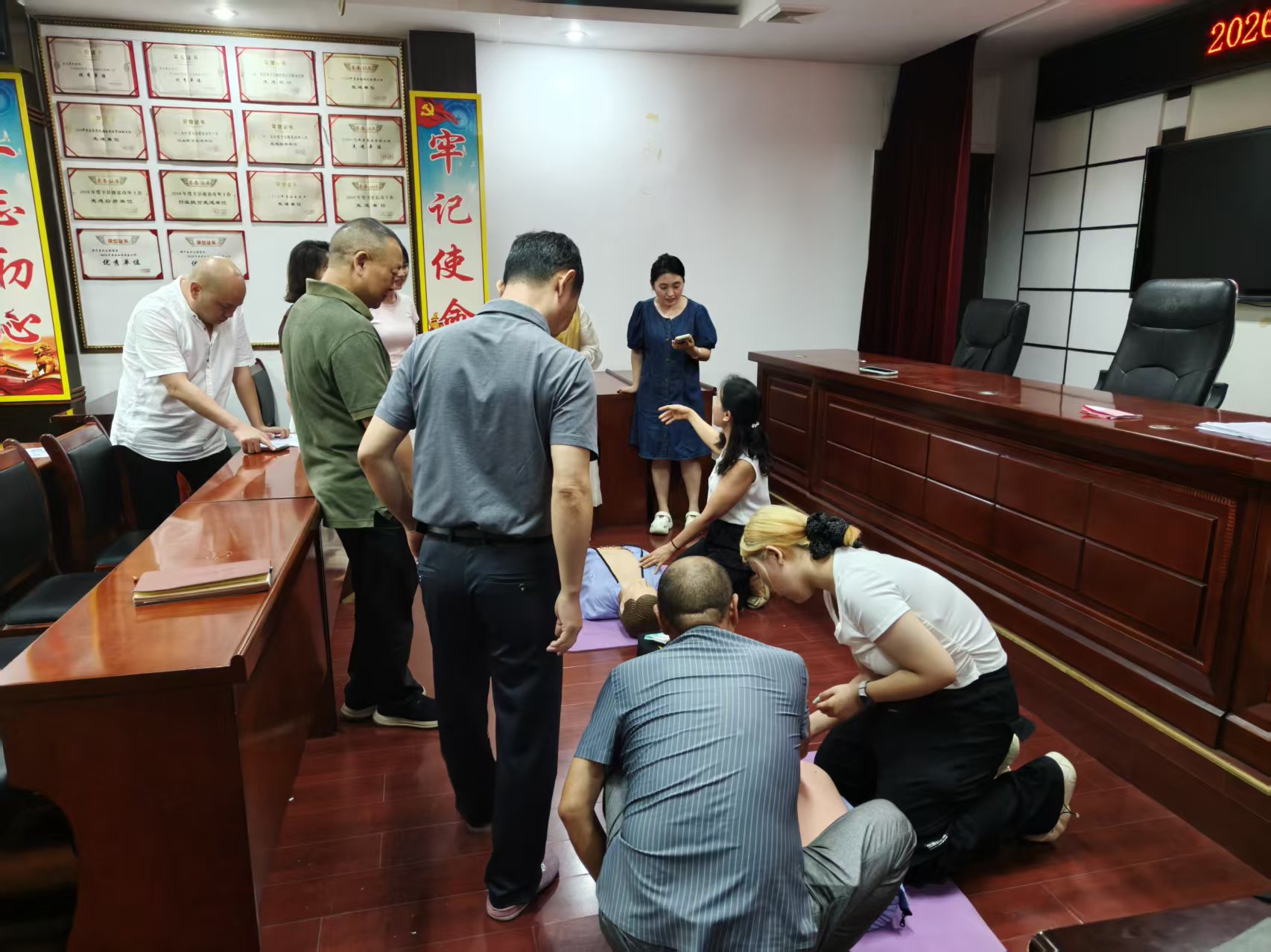 持证学急救 护航保平安｜古丈县红十字会联合县卫健局开展应急救护员持证培训