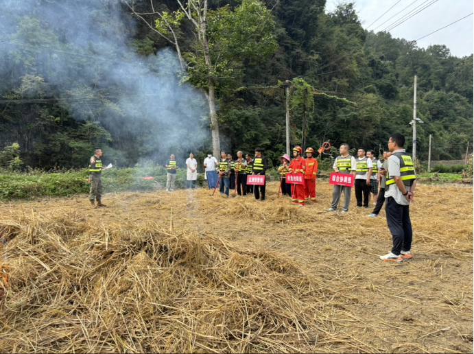坪坝镇：以练备战强本领 筑牢森防安全线